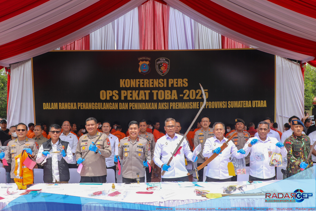  Polda Sumut Berantas 1.153 Kasus Premanisme Wujudkan Keamanan dan Iklim Investasi Kondusif